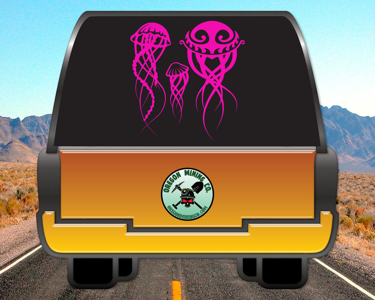 Jellyfish Vinyl Decal