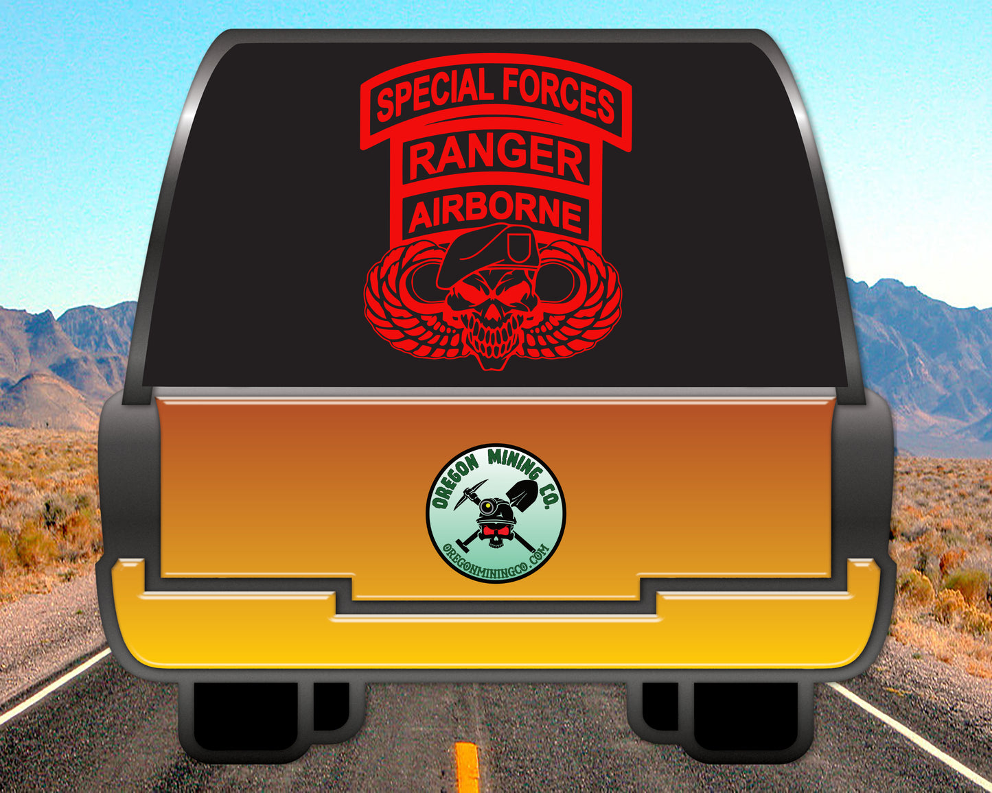 Special Forces Ranger, Vinyl Decal