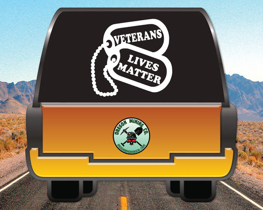 Veterans Lives Matter Vinyl Decal