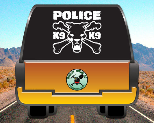 Police K9 Vinyl Decal