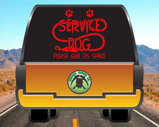 Service Dog, Vinyl Decal