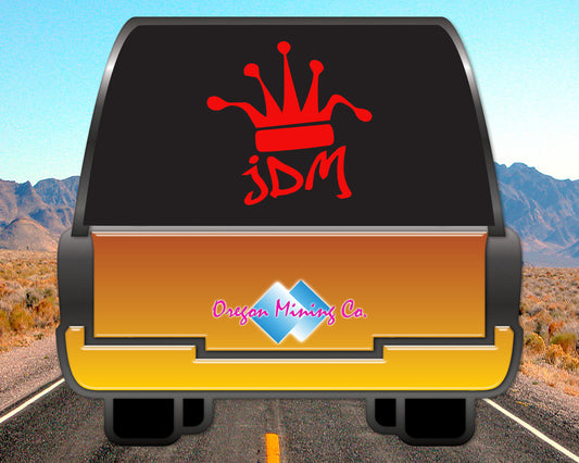 JDM Crown, Auto Vinyl Decal