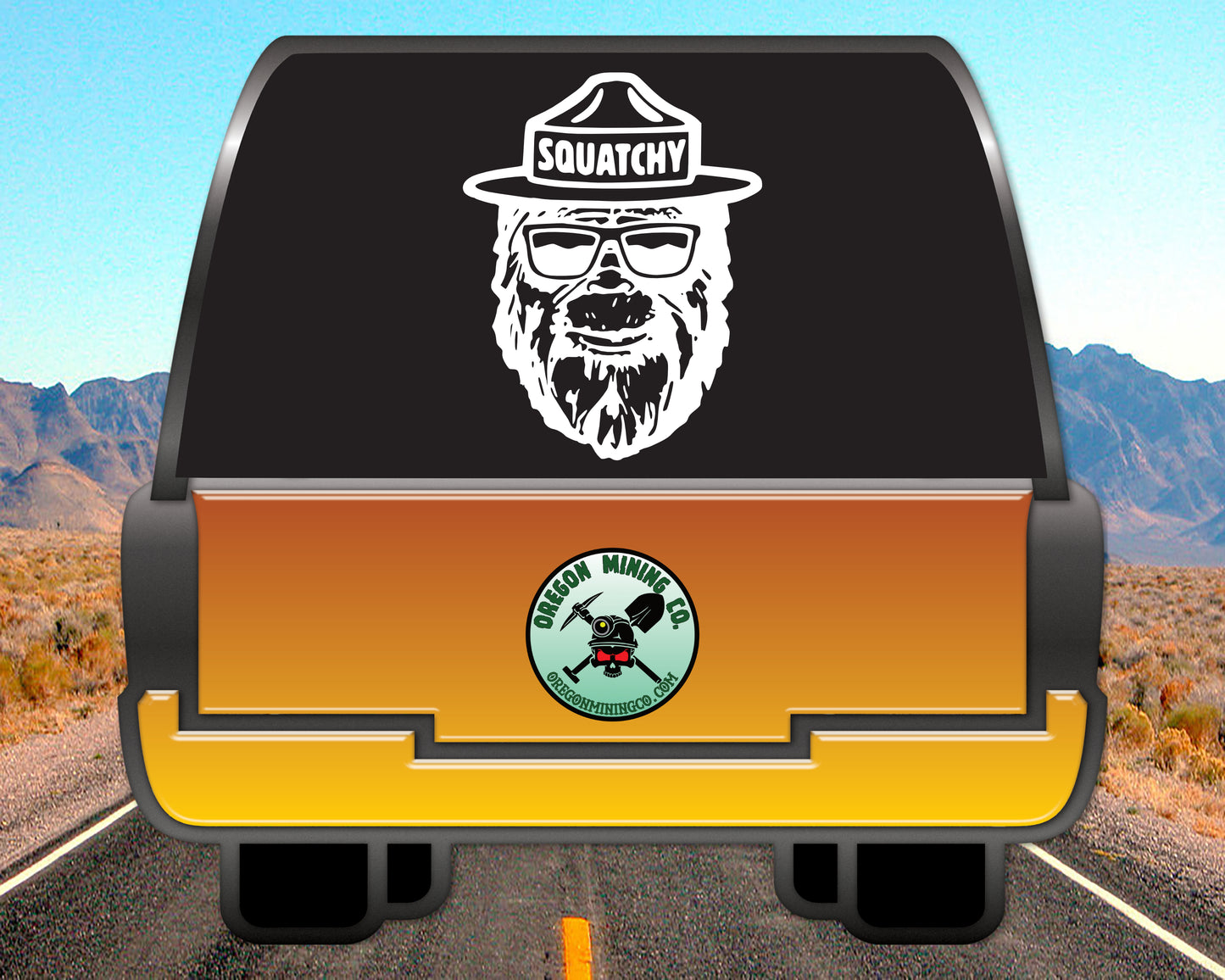 Squatchy Vinyl Decal