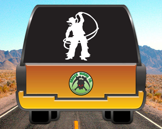 Cowboy, Vinyl Decal