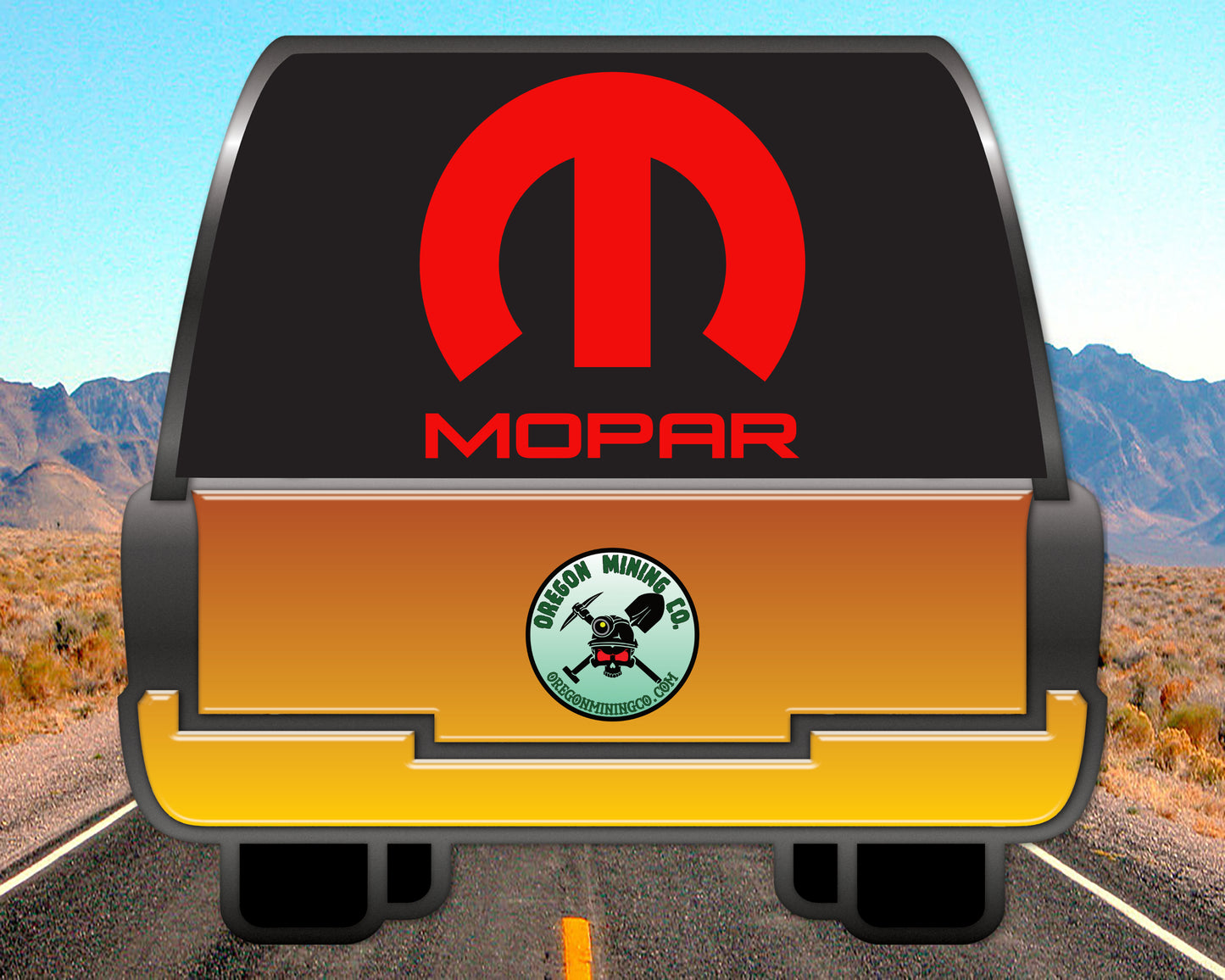 Mopar, Auto Vinyl Decal