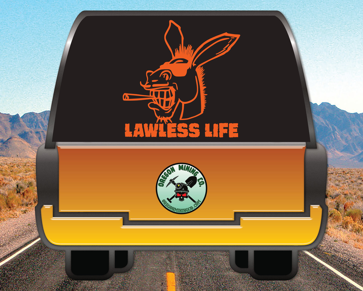 Lawless Life Vinyl Decal