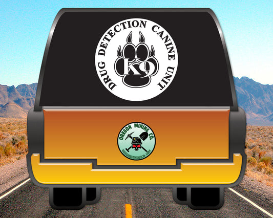 Drug Detection Canine Unit Vinyl Decal