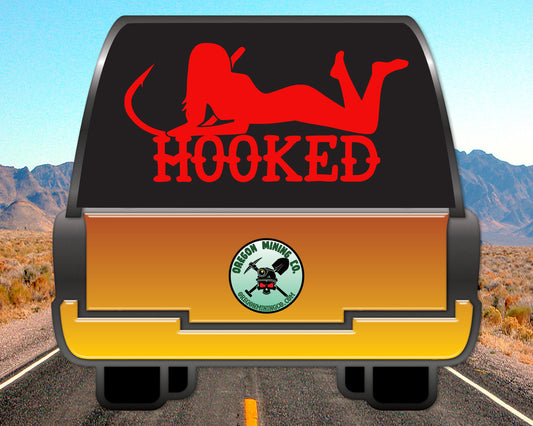 Hooked Vinyl Decal