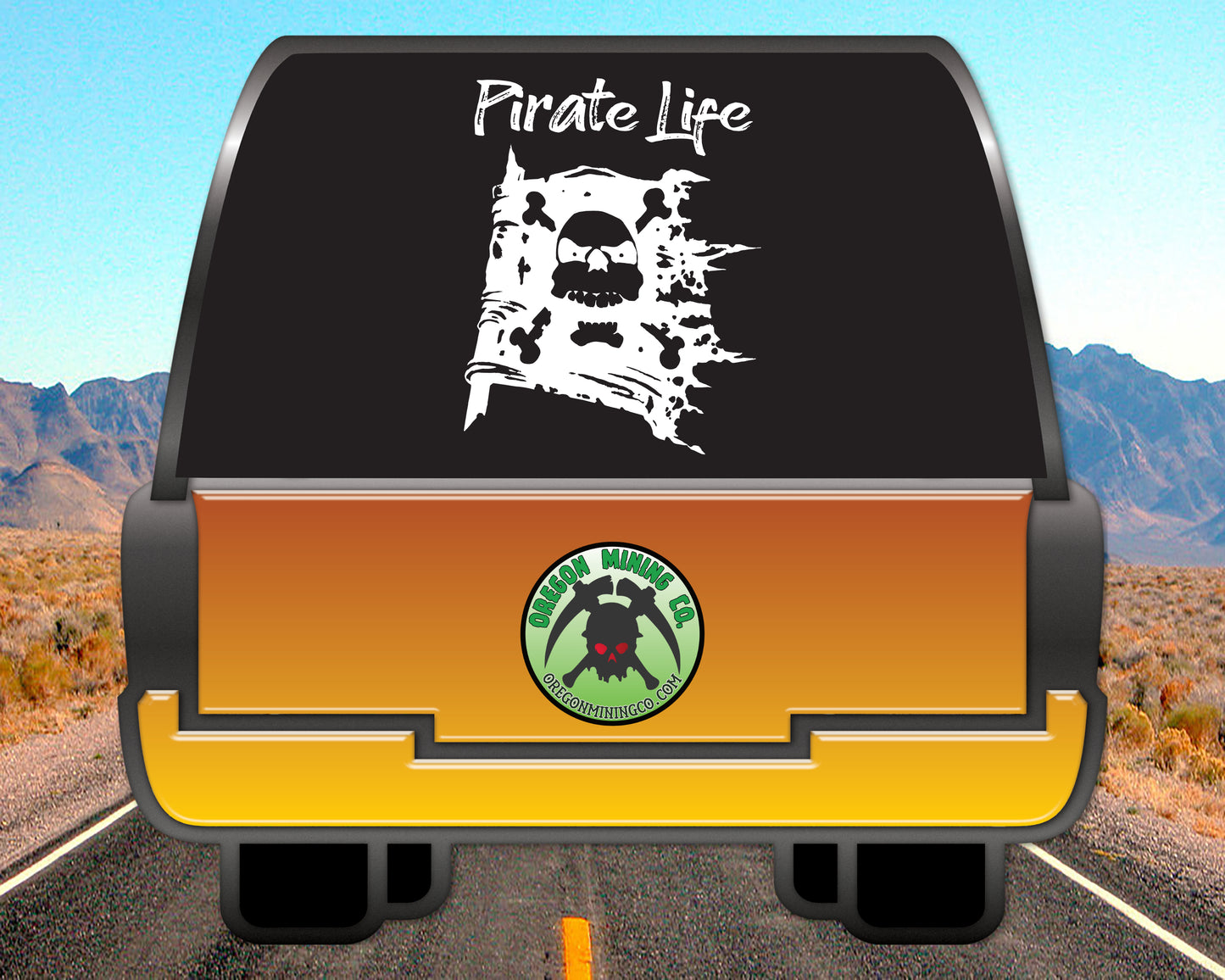 Pirate Life Vinyl Decal