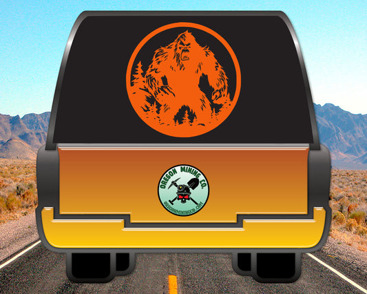 Sasquatch Vinyl Decal