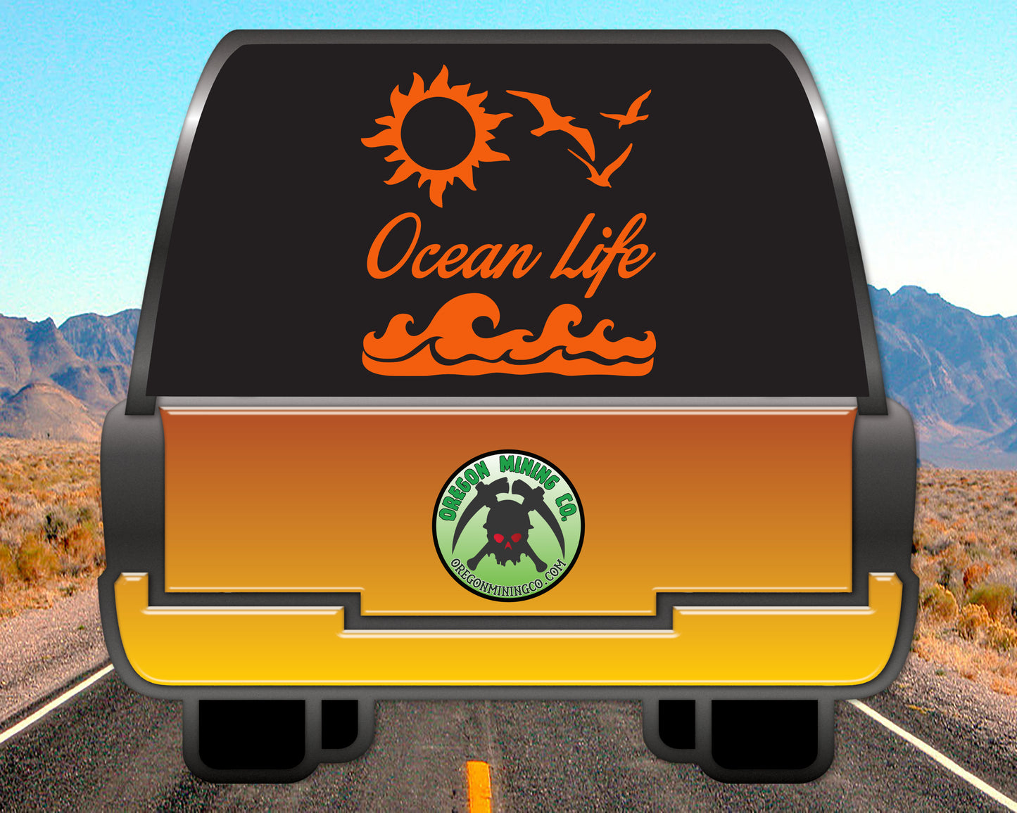 Ocean Life, Vinyl Decal