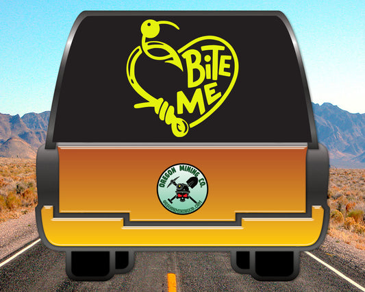 Bite Me, Vinyl Decal