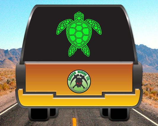 Sea Turtle Vinyl Decal