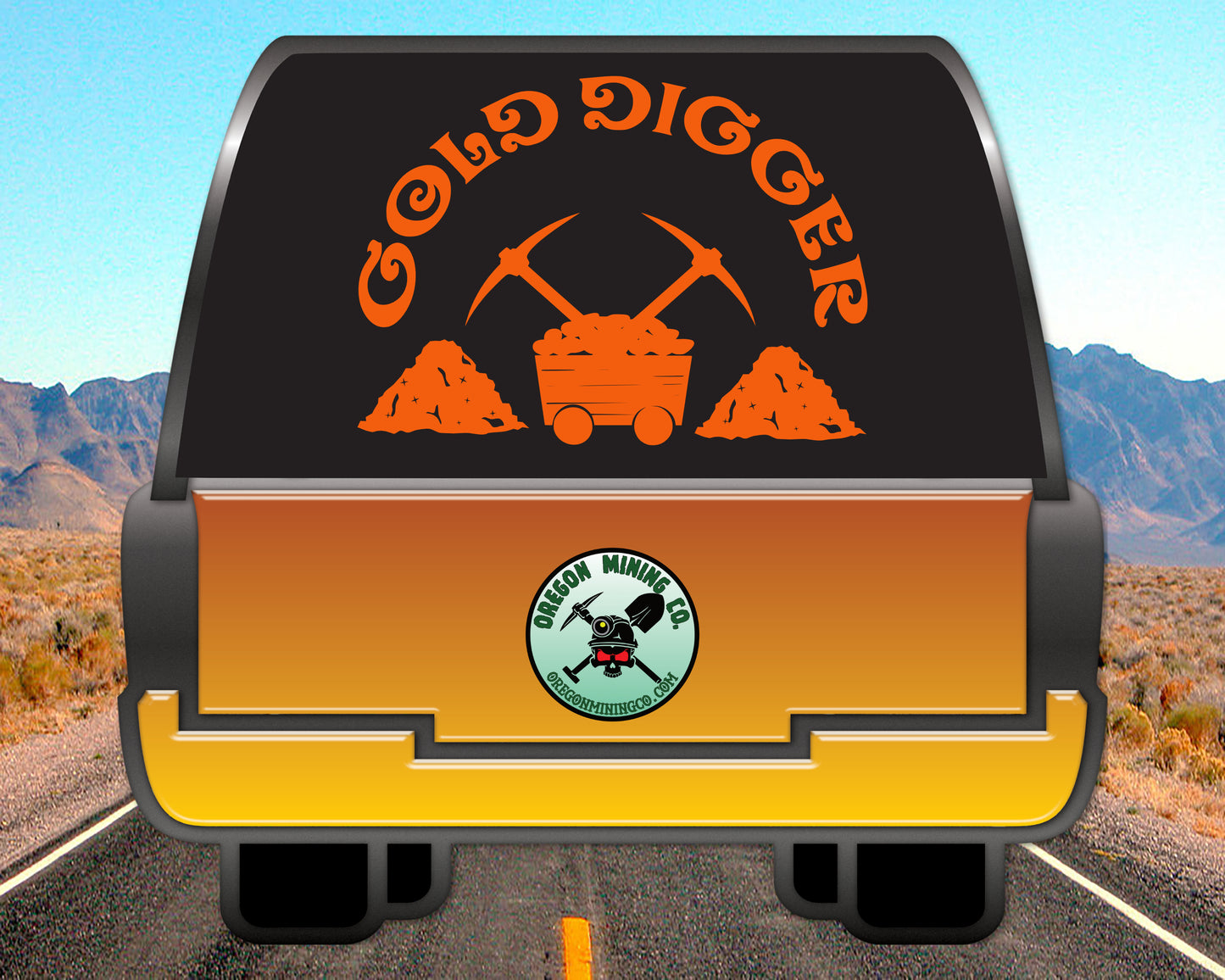 Gold Digger Vinyl Decal