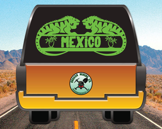 Mexico Iguana's Vinyl Decal