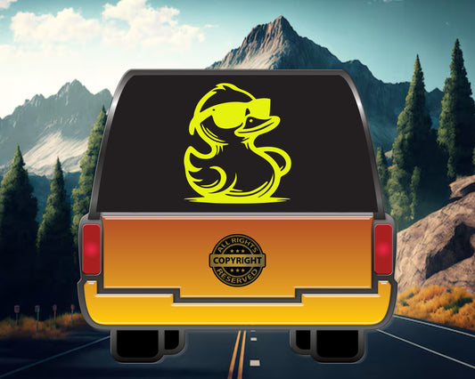 Rubber Duck, Vinyl Decal